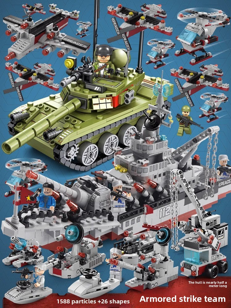 Military Tank Building Blocks Set