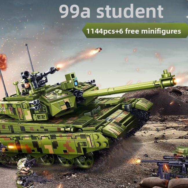 Military Tank Building Blocks Set