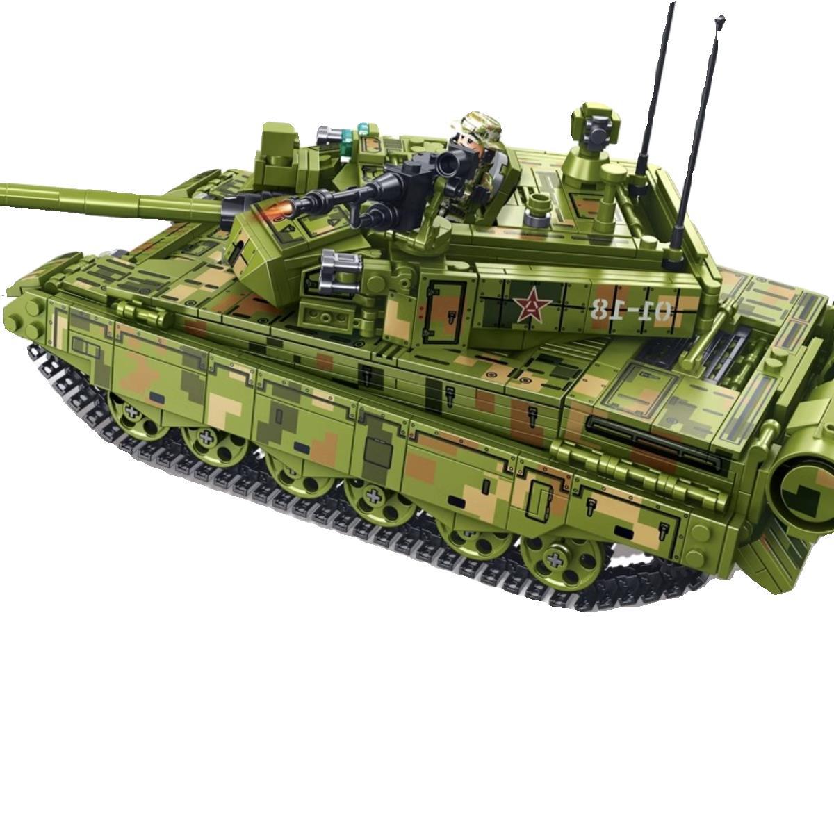 Military Tank Building Blocks Set
