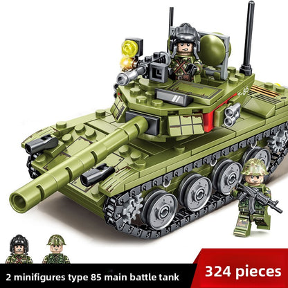 Military Tank Building Blocks Set