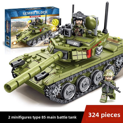 Military Tank Building Blocks Set