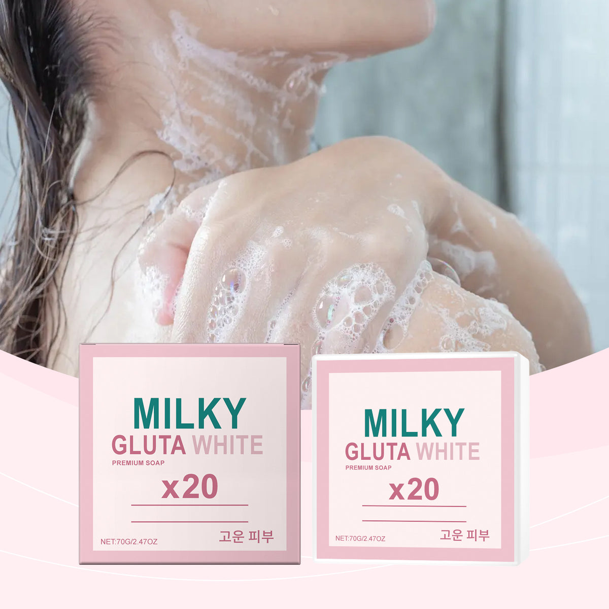 Milk body moisturizing soap