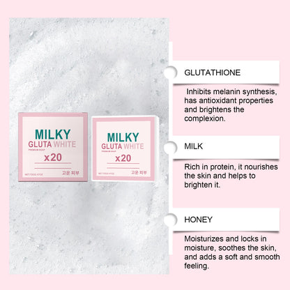 Milk body moisturizing soap