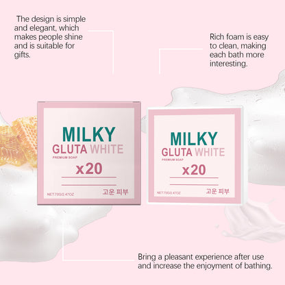 Milk body moisturizing soap