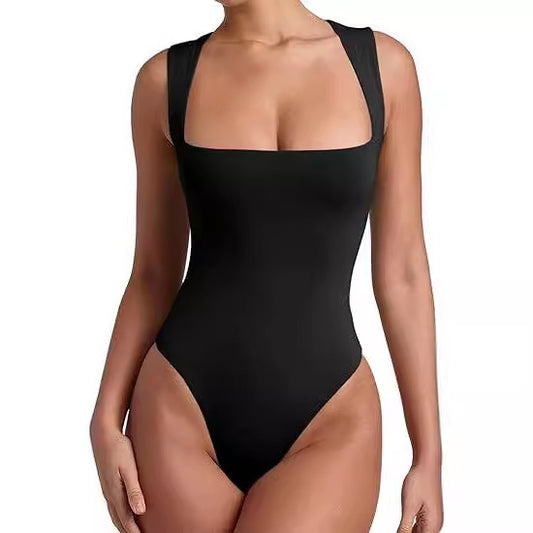 Milk silk suit jumpsuit