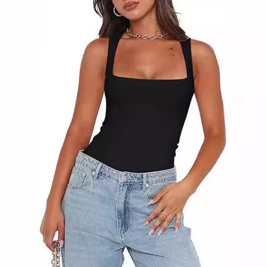 Milk silk suit jumpsuit