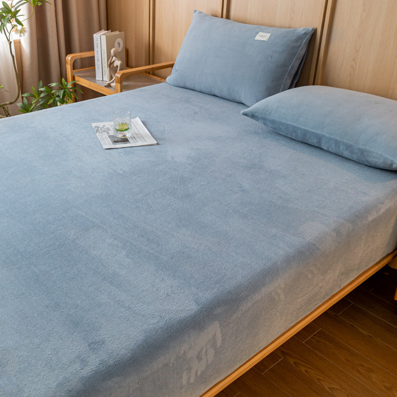 Milk Velvet Fitted Sheet