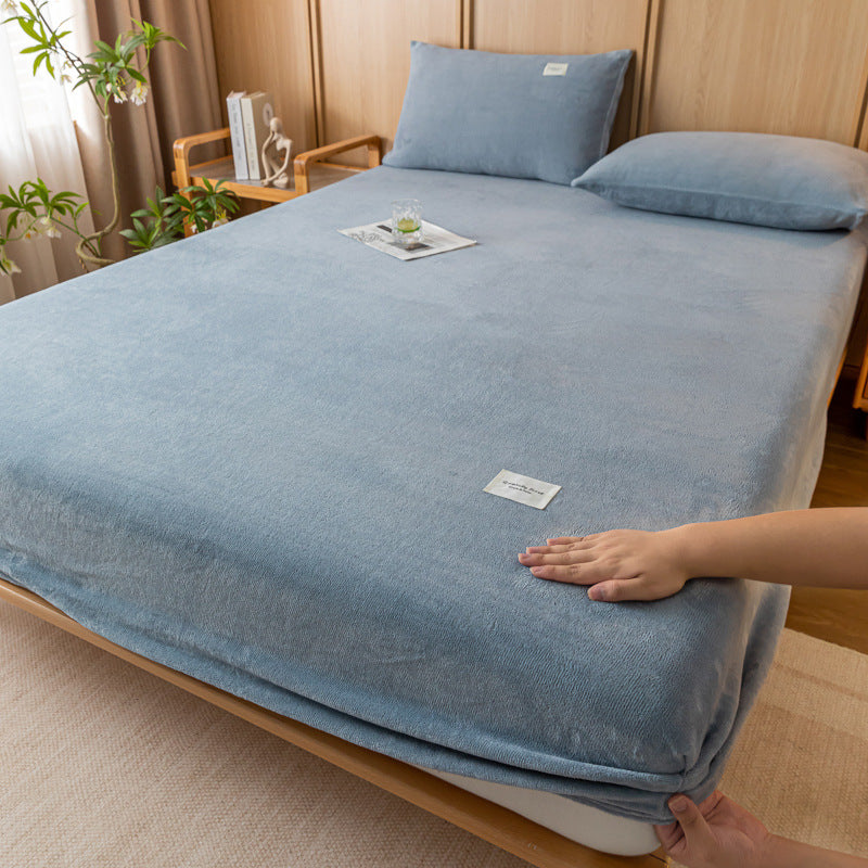 Milk Velvet Fitted Sheet