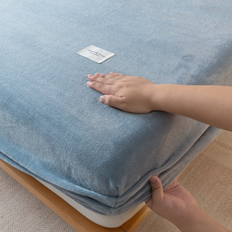 Milk Velvet Fitted Sheet
