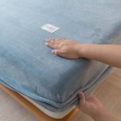 Milk Velvet Fitted Sheet