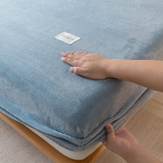 Milk Velvet Fitted Sheet
