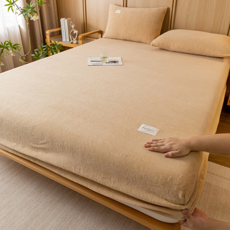 Milk Velvet Fitted Sheet
