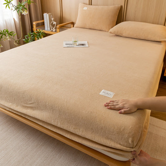 Milk Velvet Fitted Sheet