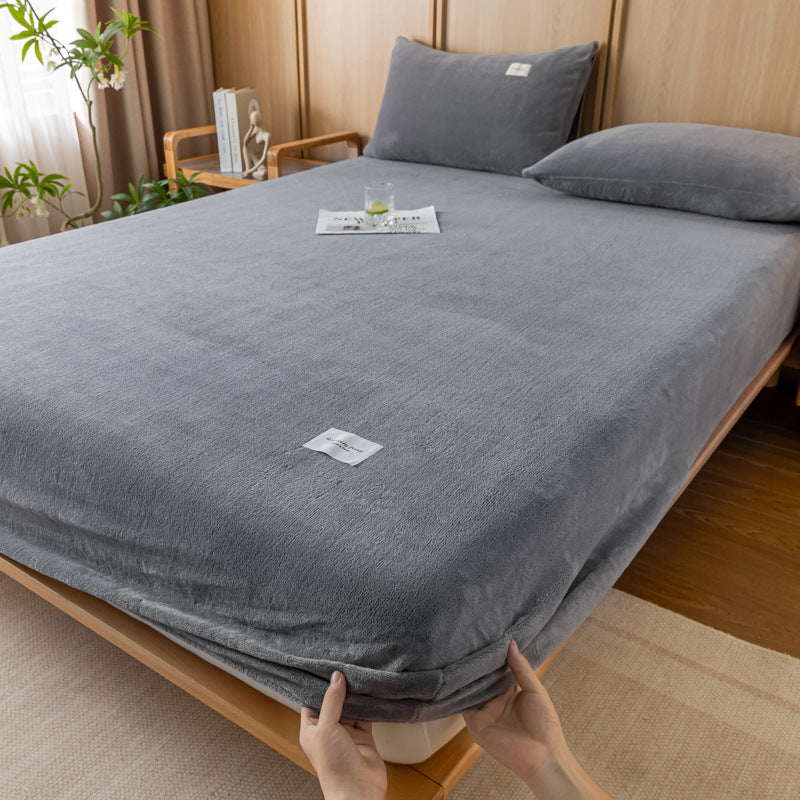 Milk Velvet Fitted Sheet