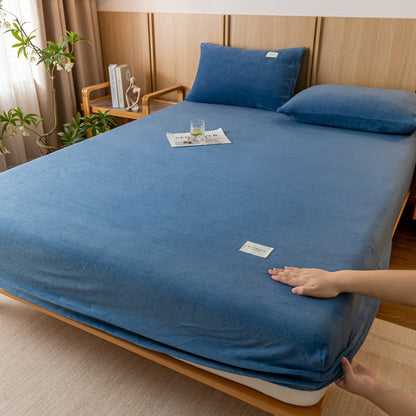 Milk Velvet Fitted Sheet