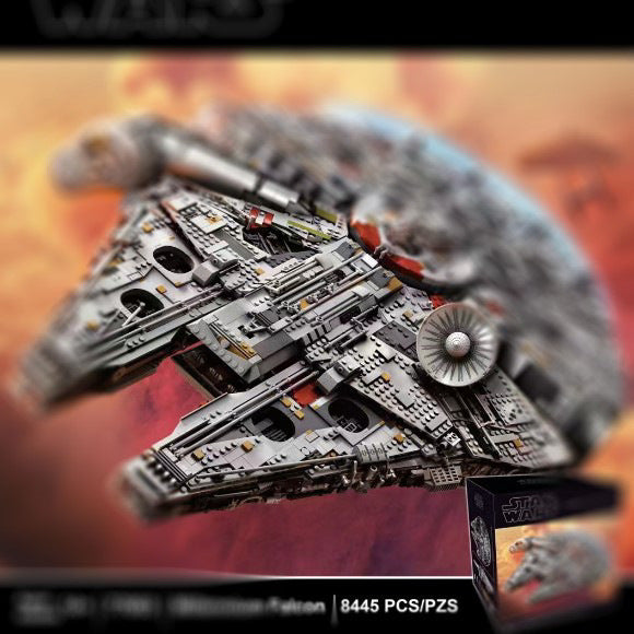 Millennium Falcon Model Building Toy