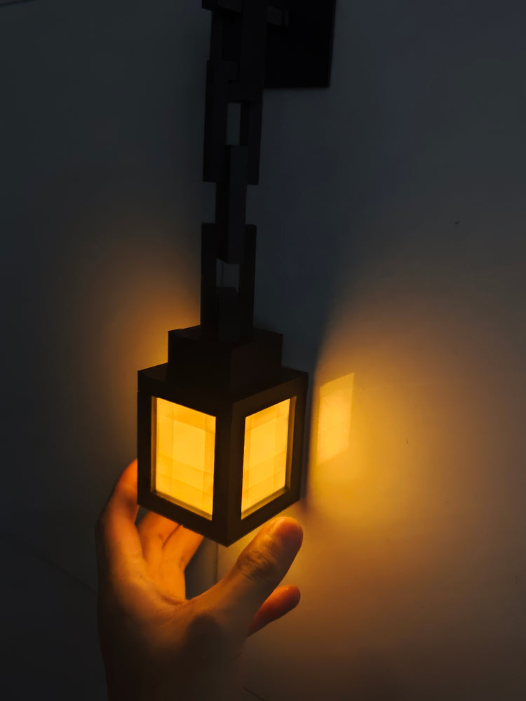 Minecraft 3D Printed Pixel Night Light