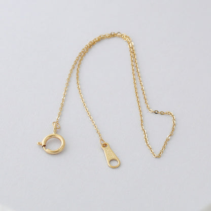 Mini 14K Gold O-Chain Bracelet for Women