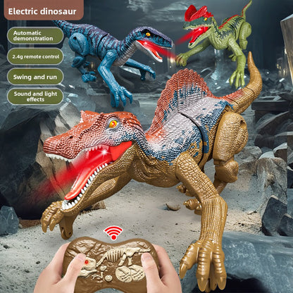 Mini 2.4G Remote Control Dinosaur Toy with Sound and Light