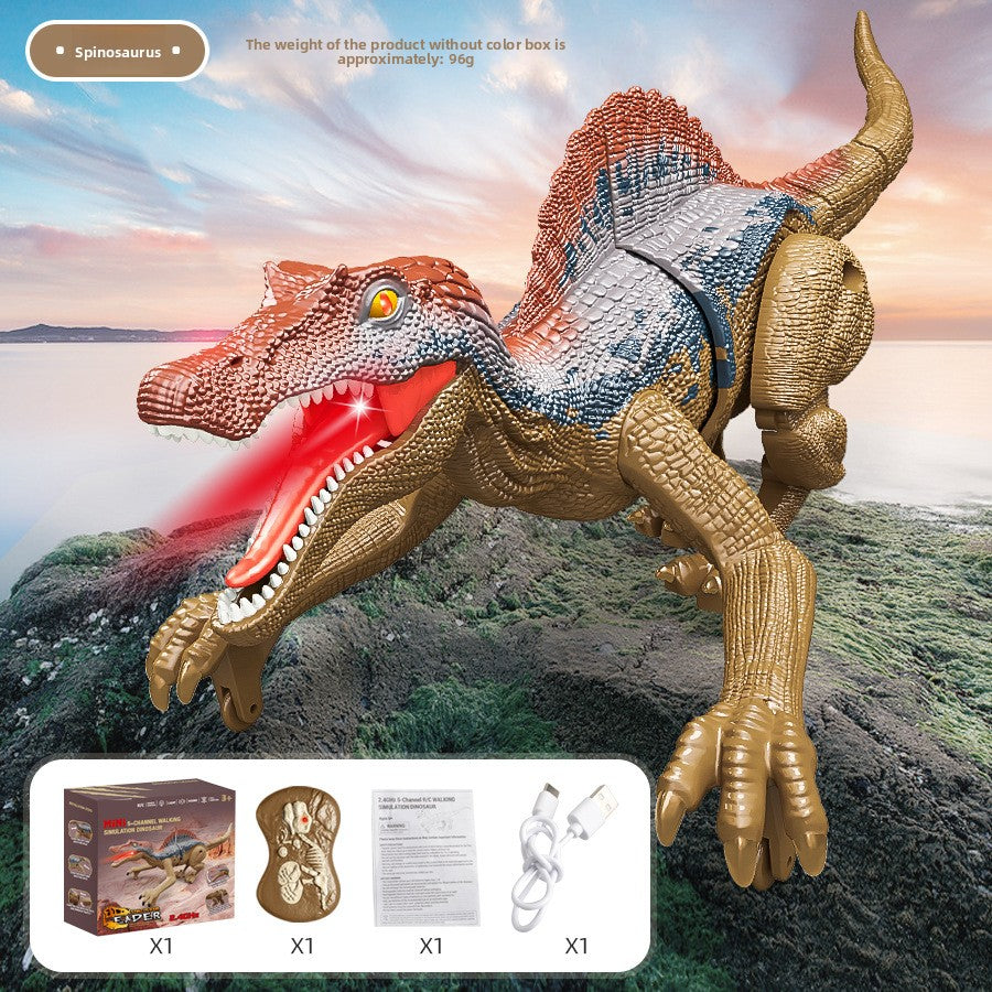 Mini 2.4G Remote Control Dinosaur Toy with Sound and Light
