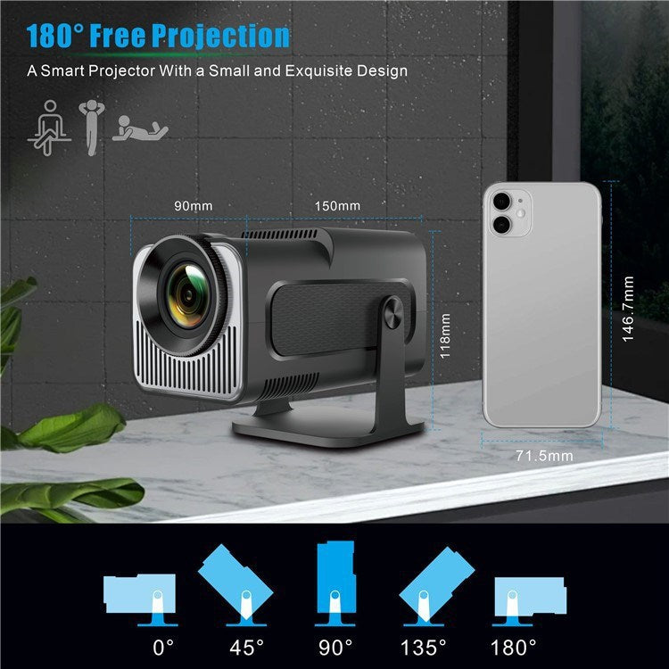 Mini 4K Android Home Projector