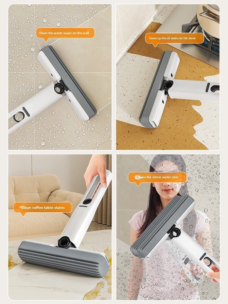 Mini Absorbent Handheld Mop with Foldable Design
