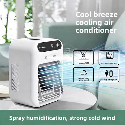 Mini Air Conditioning Fan Desktop Cooling Fan