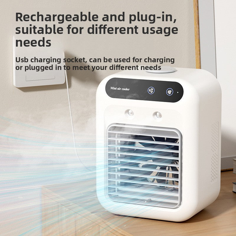 Mini Air Conditioning Fan Desktop Cooling Fan