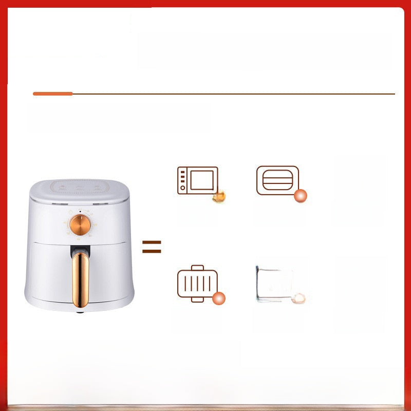 Mini Air Fryer with Non-Stick Basket