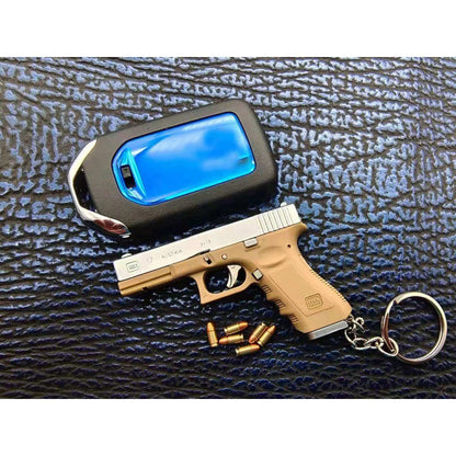 Mini Alloy Glock G34 Keychain