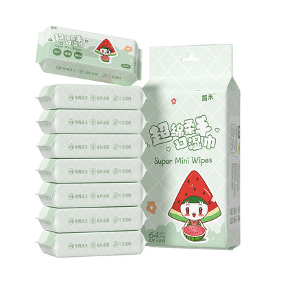 Mini Baby Wet Wipes Gentle