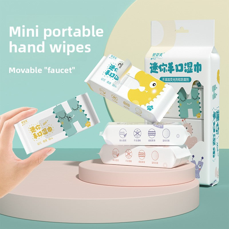 Mini Baby Wet Wipes Gentle