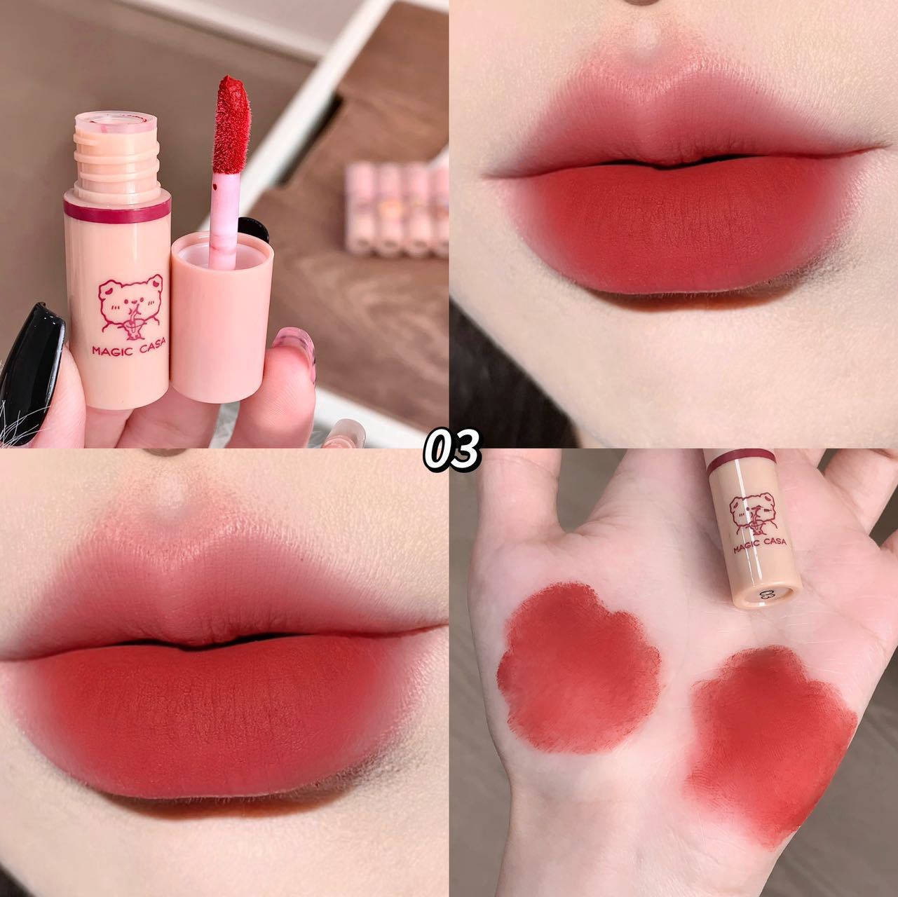 Mini Bear Matte Lip Glaze