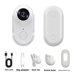 White thumb camera