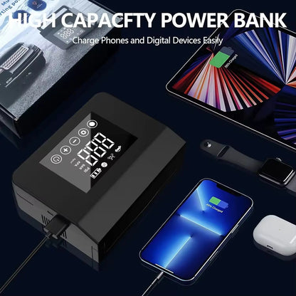 Mini Car Jump Starter Power Bank with Booster Charger