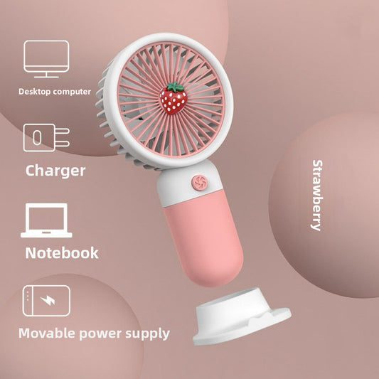 Mini Cartoon USB Handheld Fan