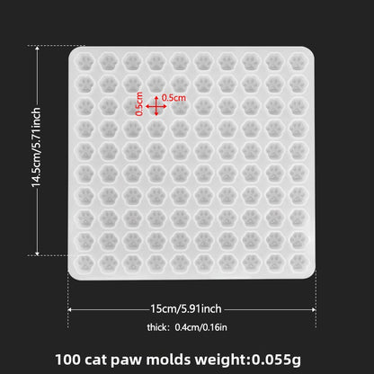 Mini Cat Claw Silicone Mold