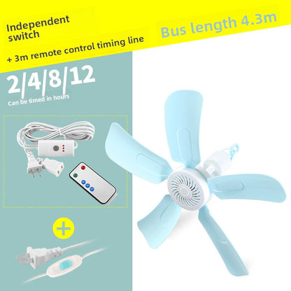 Mini Ceiling Fan with Strong Wind Power