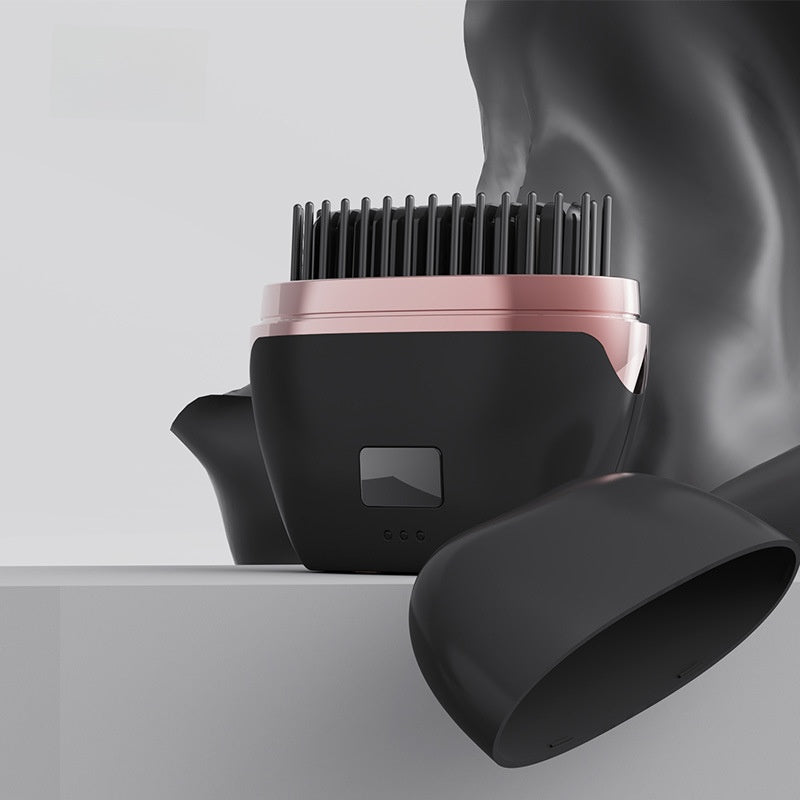 Mini Ceramic Hair Straightening Brush