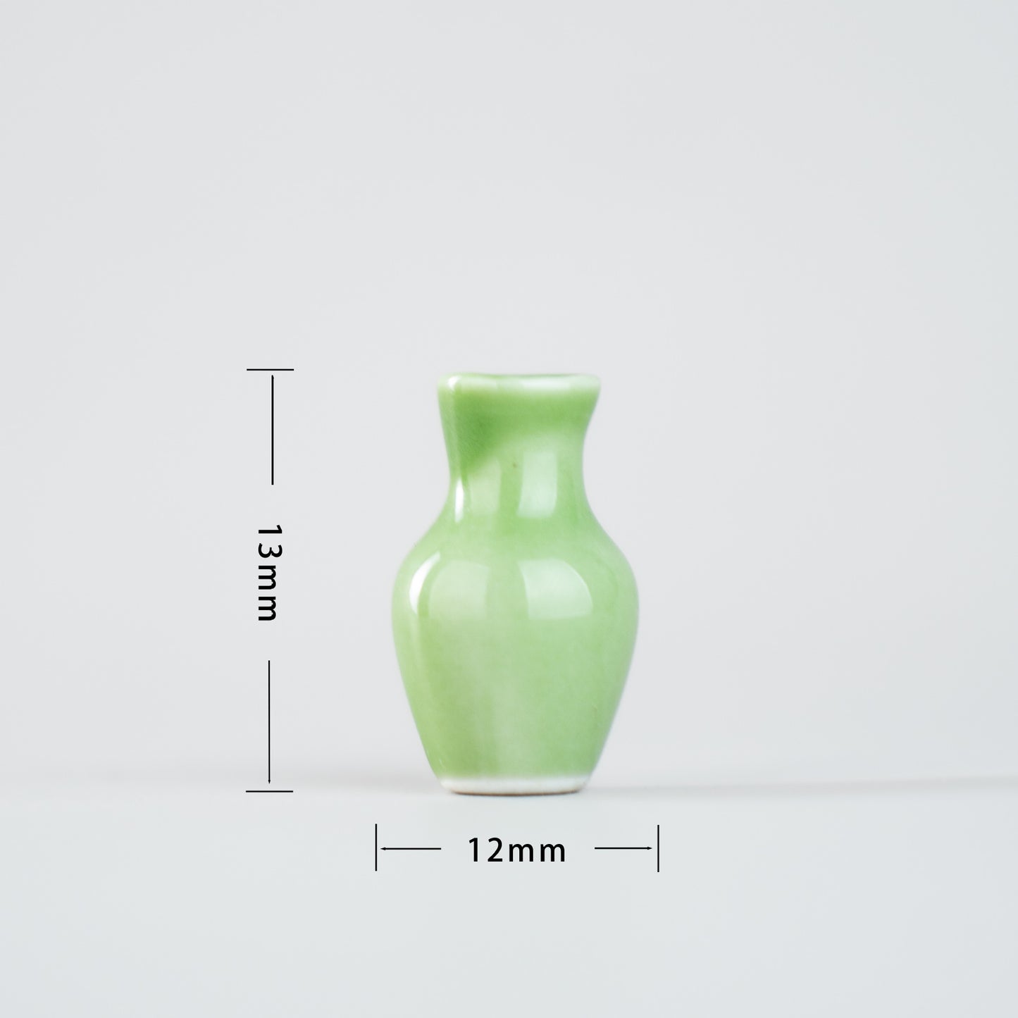 Mini Ceramic Vase Refrigerator Magnetic Decoration