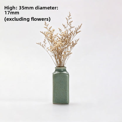Mini Ceramic Vase Refrigerator Magnetic Decoration