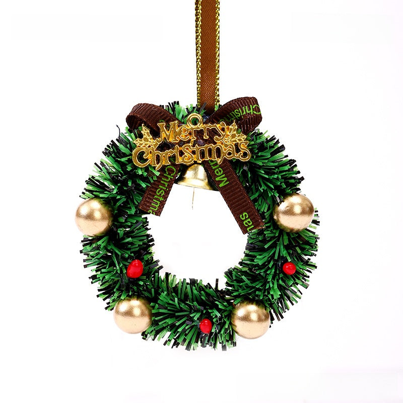 Mini Christmas Wreath for Home Decoration