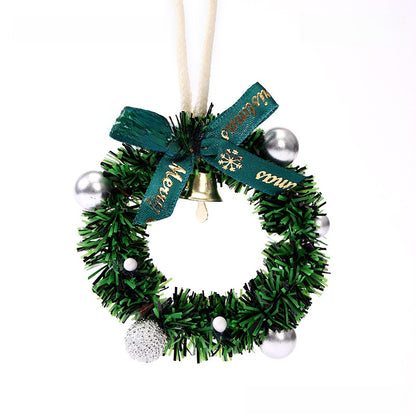Mini Christmas Wreath for Home Decoration