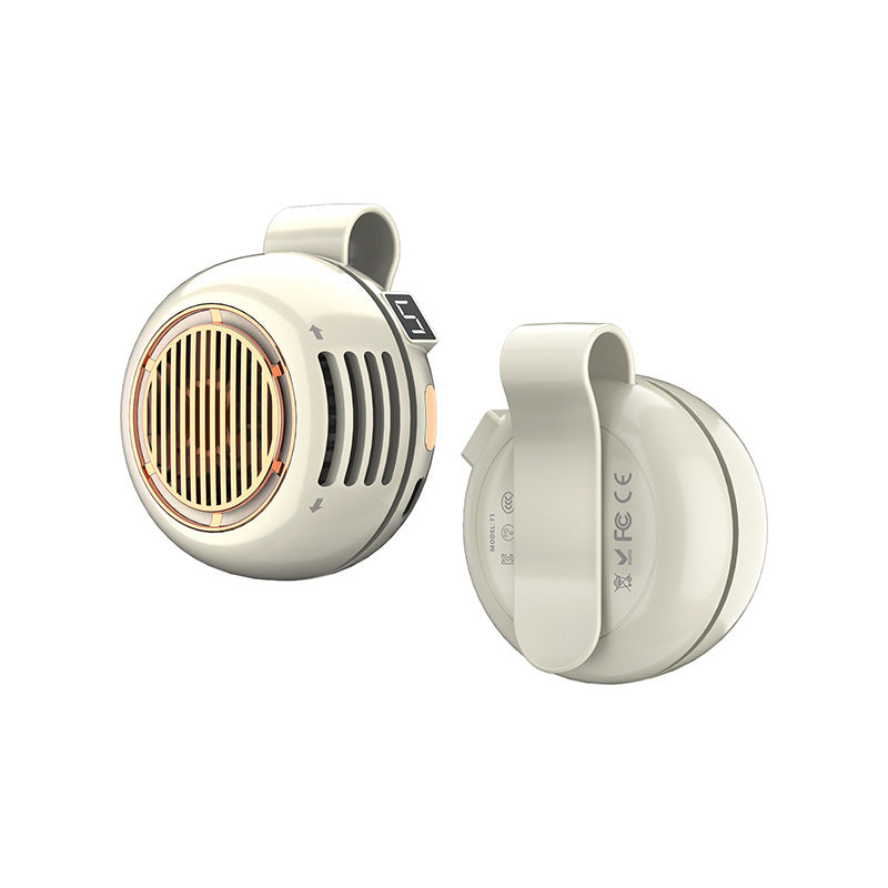 Mini Clip-on Bladeless Fan with USB Charging