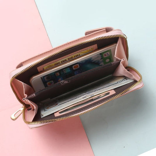 Mini Crossbody Phone Bag with Zipper