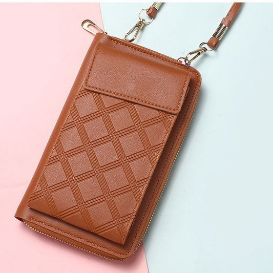 Mini Crossbody Phone Bag with Zipper