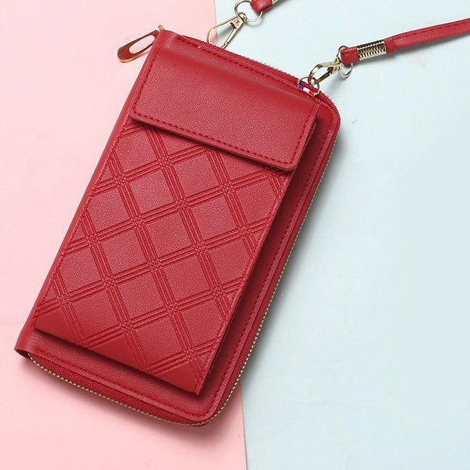 Mini Crossbody Phone Bag with Zipper