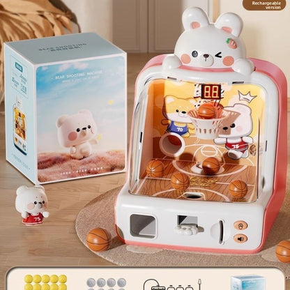 Mini Desktop Basketball Arcade Machine with Scoring System