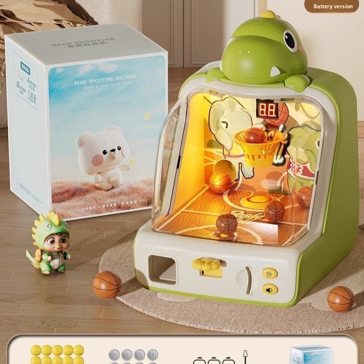 Mini Desktop Basketball Arcade Machine with Scoring System