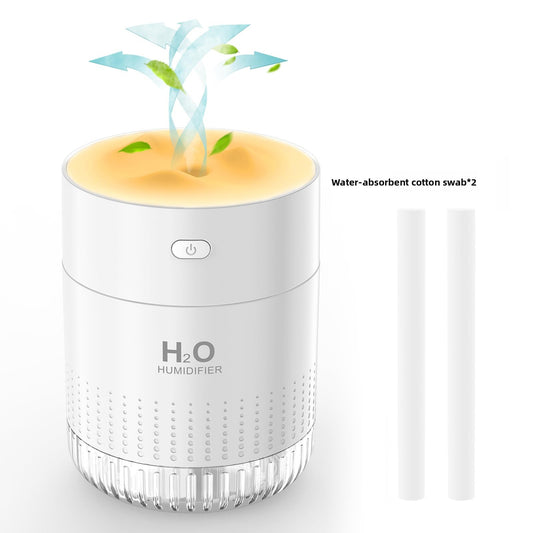 Mini desktop humidifier with spray function